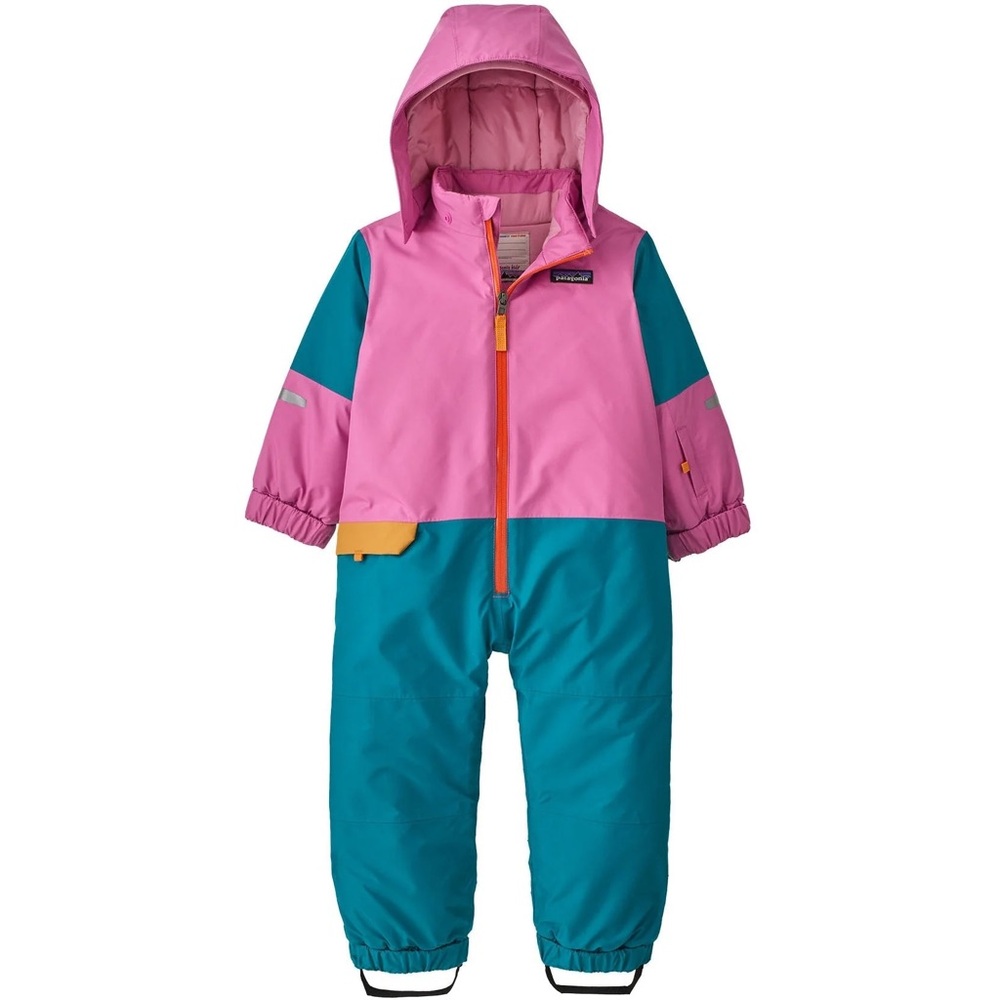 Patagonia Kids' Pink and Teal Snowsuit